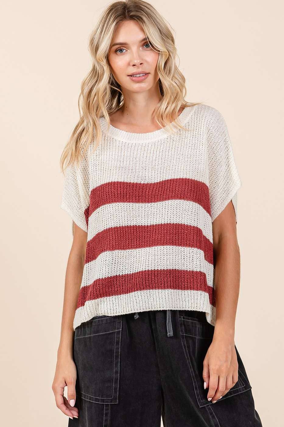 Coastal Stripe Pullover