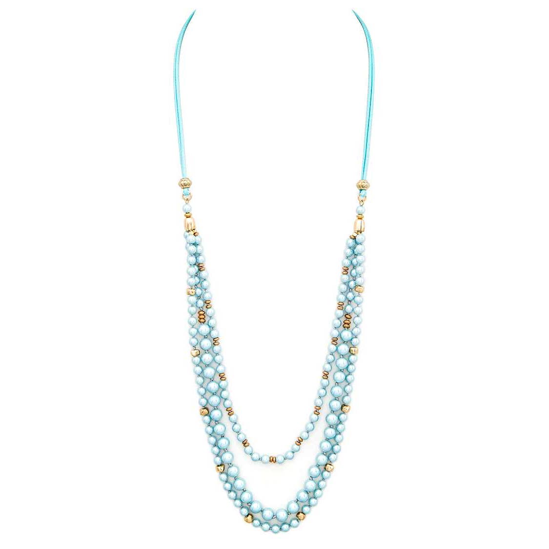 Aqua Harmony Strand Necklace
