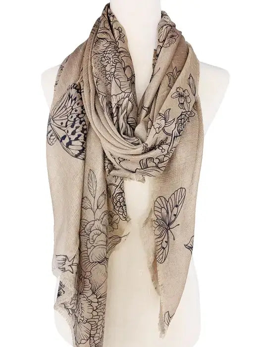 Butterfly Bloom Shawl