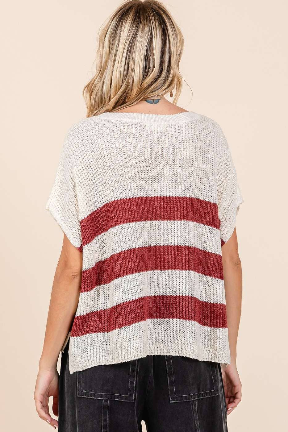 Coastal Stripe Pullover