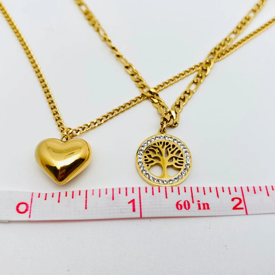Heart Life Necklace