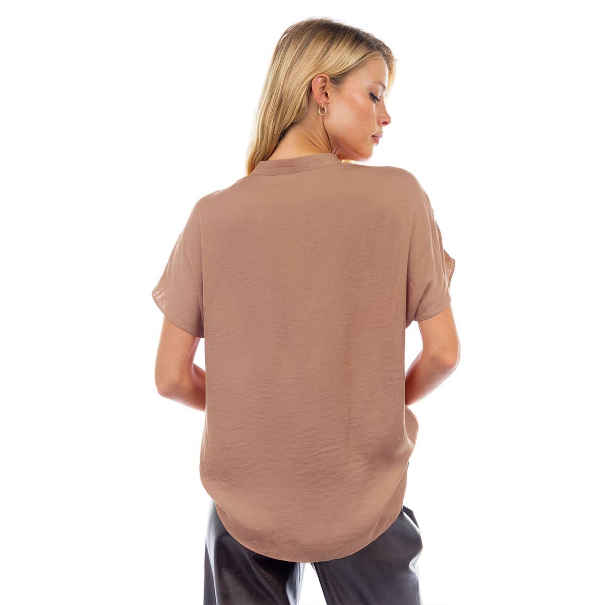 Seine Soft V-Neck Top