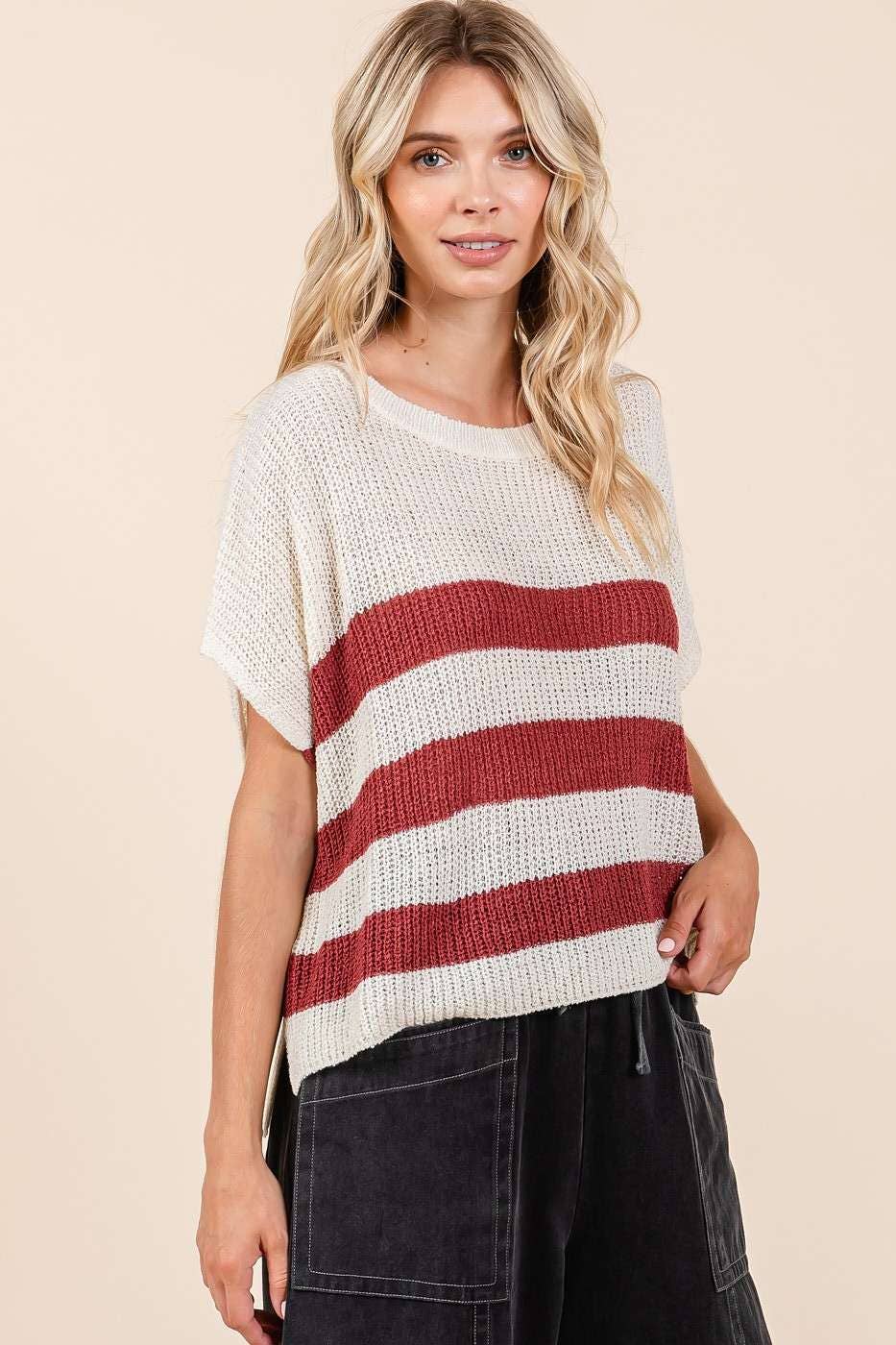 Coastal Stripe Pullover