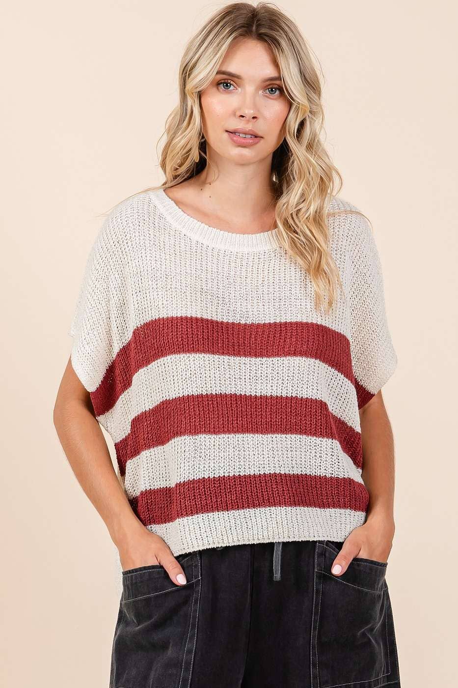 Coastal Stripe Pullover