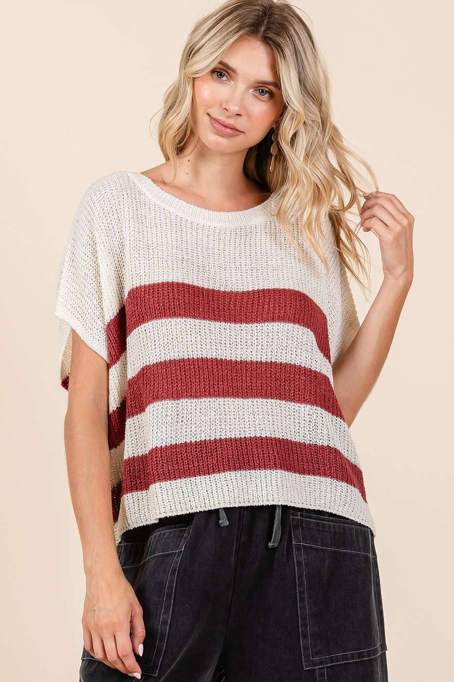 Coastal Stripe Pullover