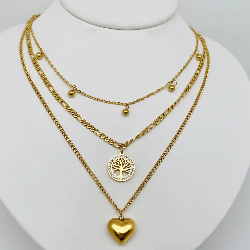 Heart Life Necklace