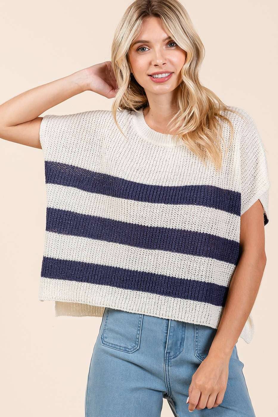 Coastal Stripe Pullover