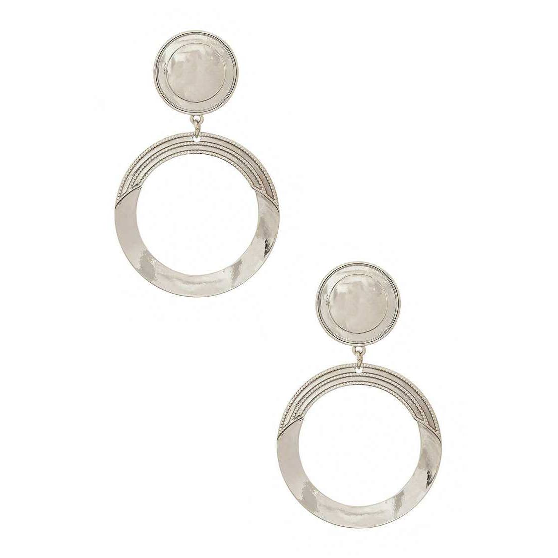 Lunar Loop Drop Earrings