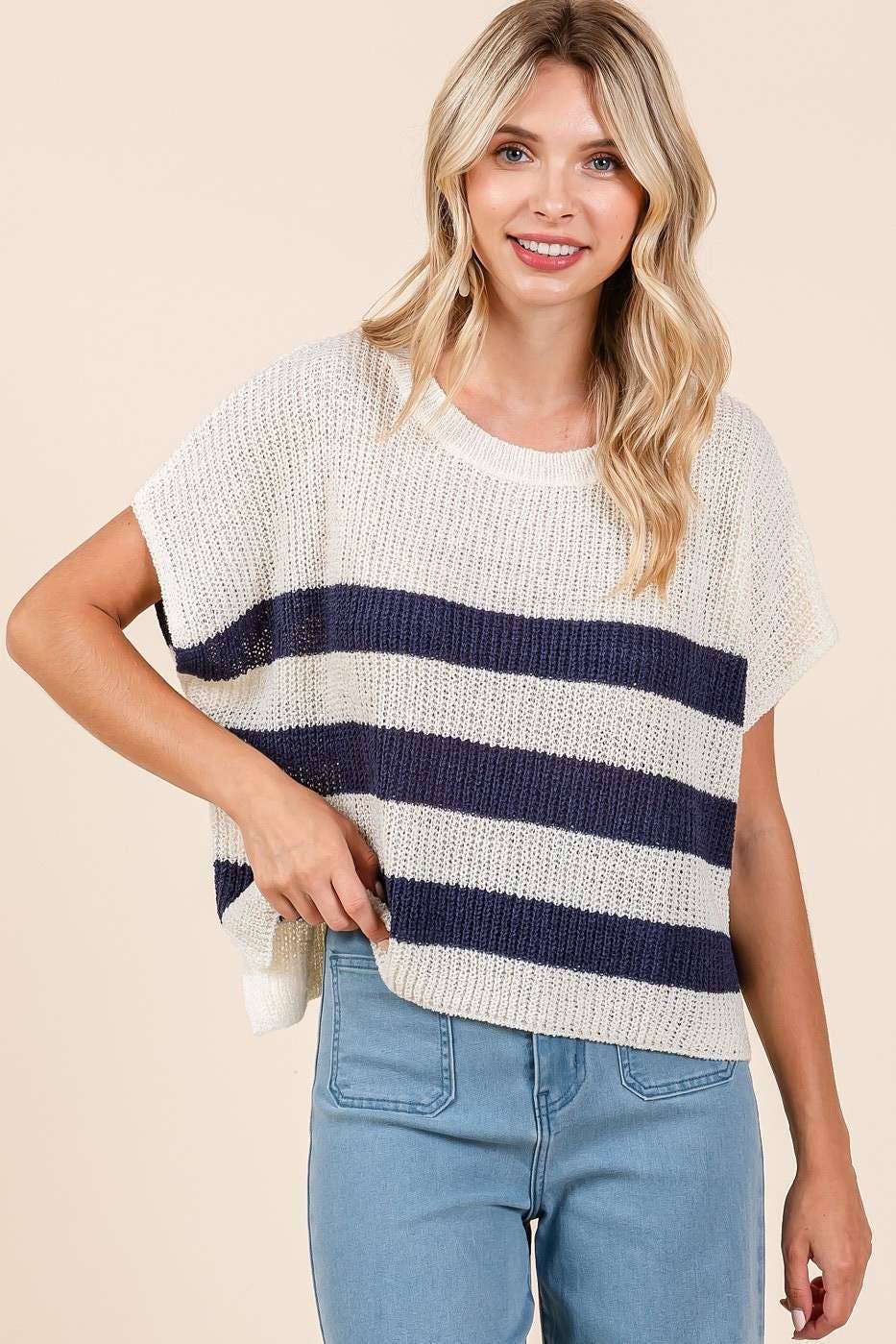Coastal Stripe Pullover