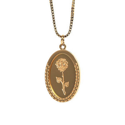 Vintage Rose Pendant