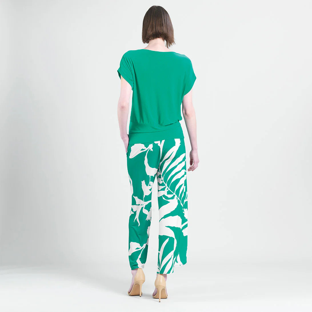 1. **Emerald Haven Top**  
2. **Silken Forest Escape Top**  
3. **Serenity Voyage Blouse**