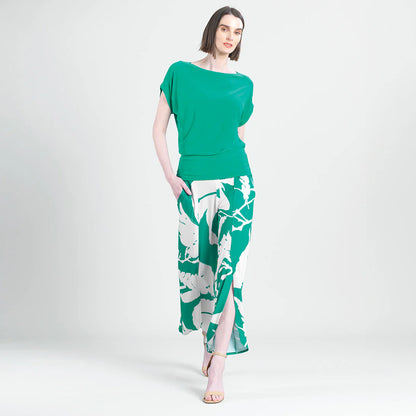 1. **Emerald Haven Top**  
2. **Silken Forest Escape Top**  
3. **Serenity Voyage Blouse**