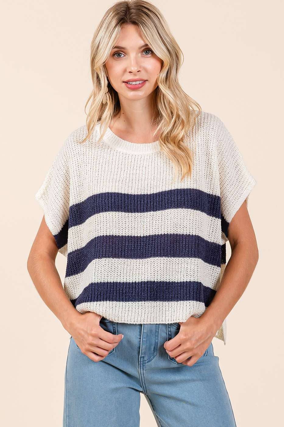 Coastal Stripe Pullover