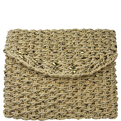 Chic Woven Clutch