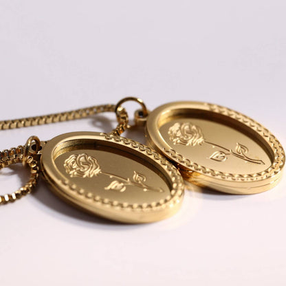 Vintage Rose Pendant