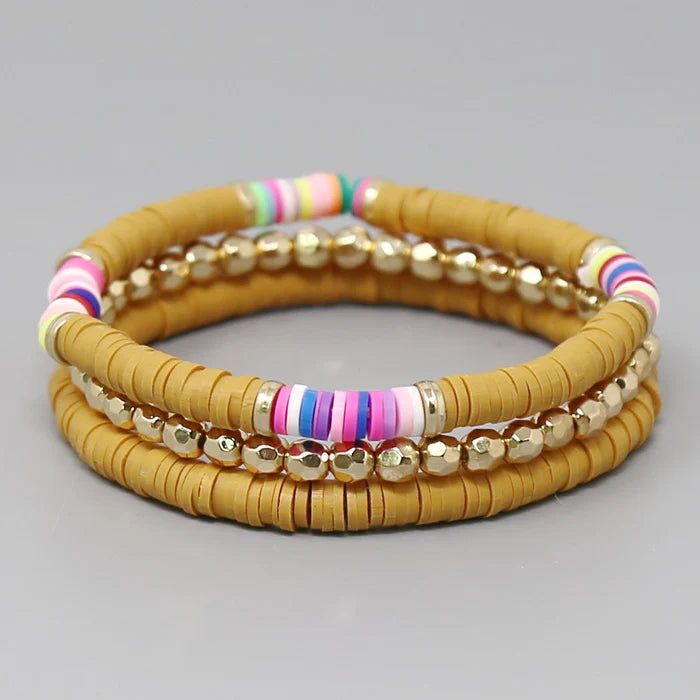 Beaded Sunset Bracelets
