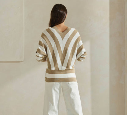 Sandstone Chevron Sweater