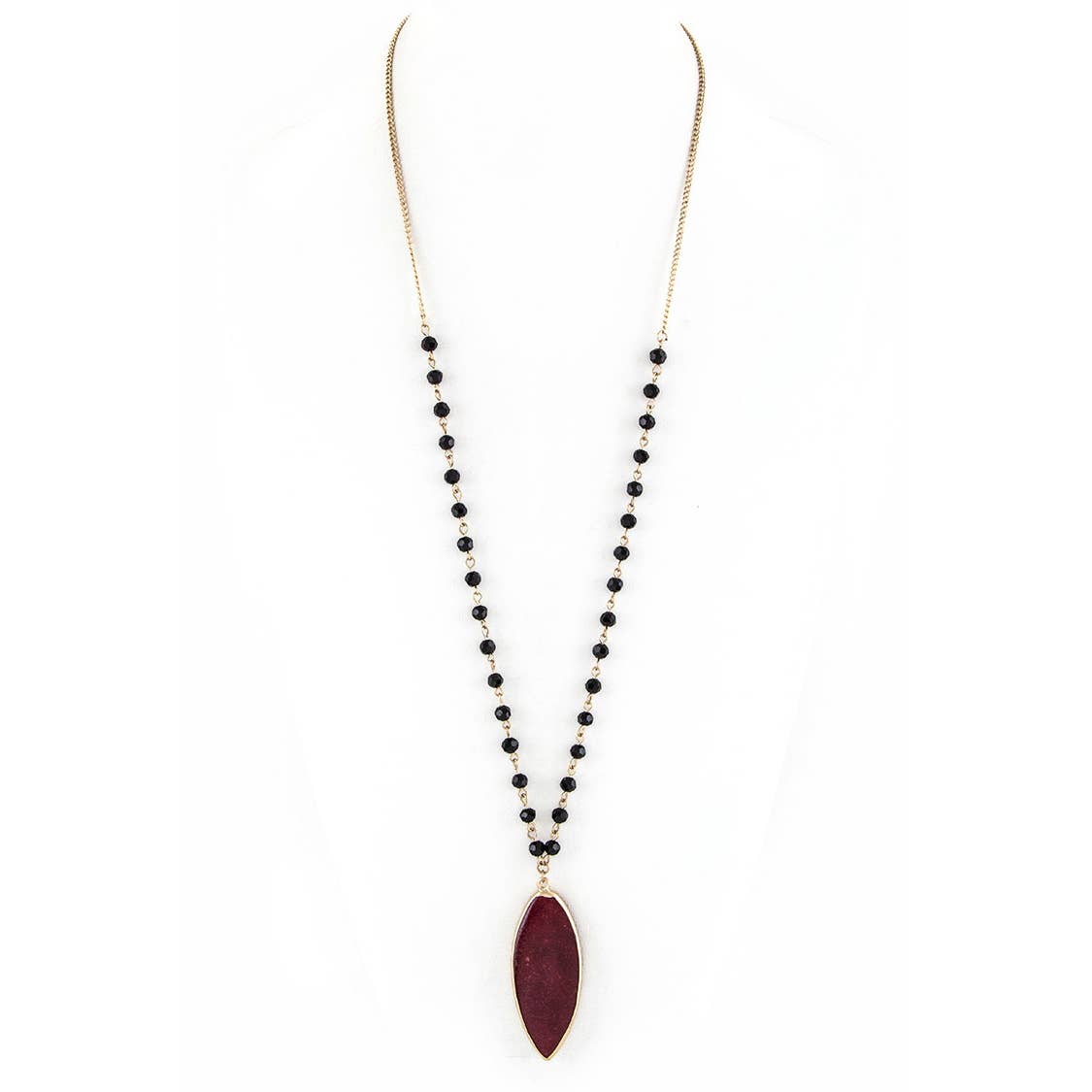 Orange Gemstone Pendant