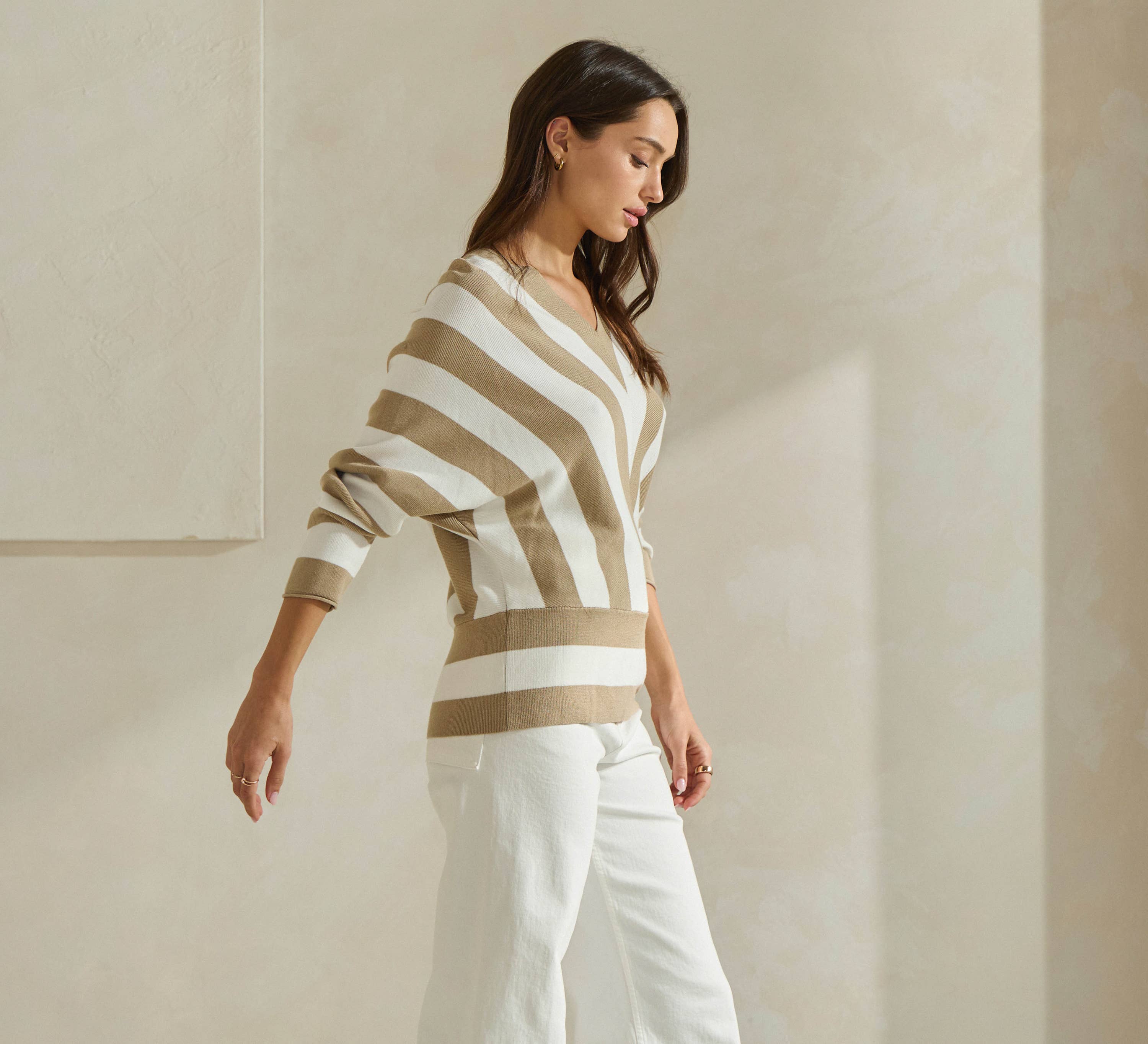 Sandstone Chevron Sweater