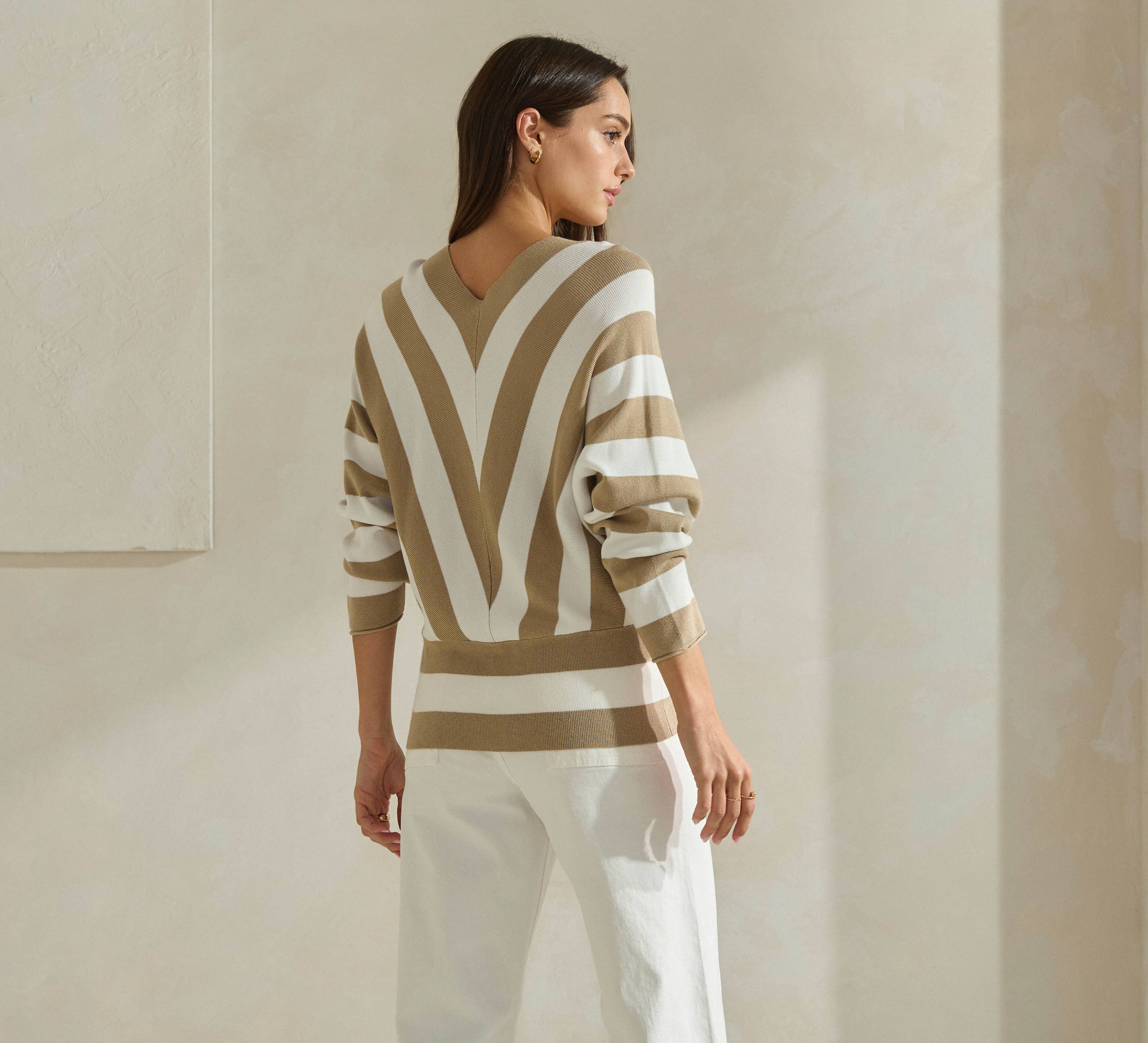 Sandstone Chevron Sweater