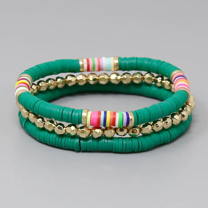 Beaded Sunset Bracelets