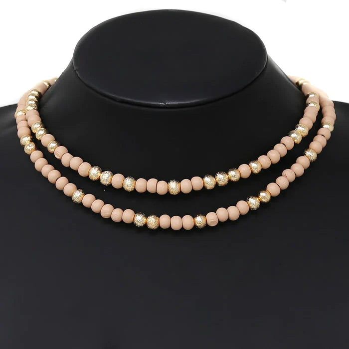 1. **Whispering Wood Necklace**  
2. **Sunset Boudoir Necklace**  
3. **Rustic Elegance Necklace**
